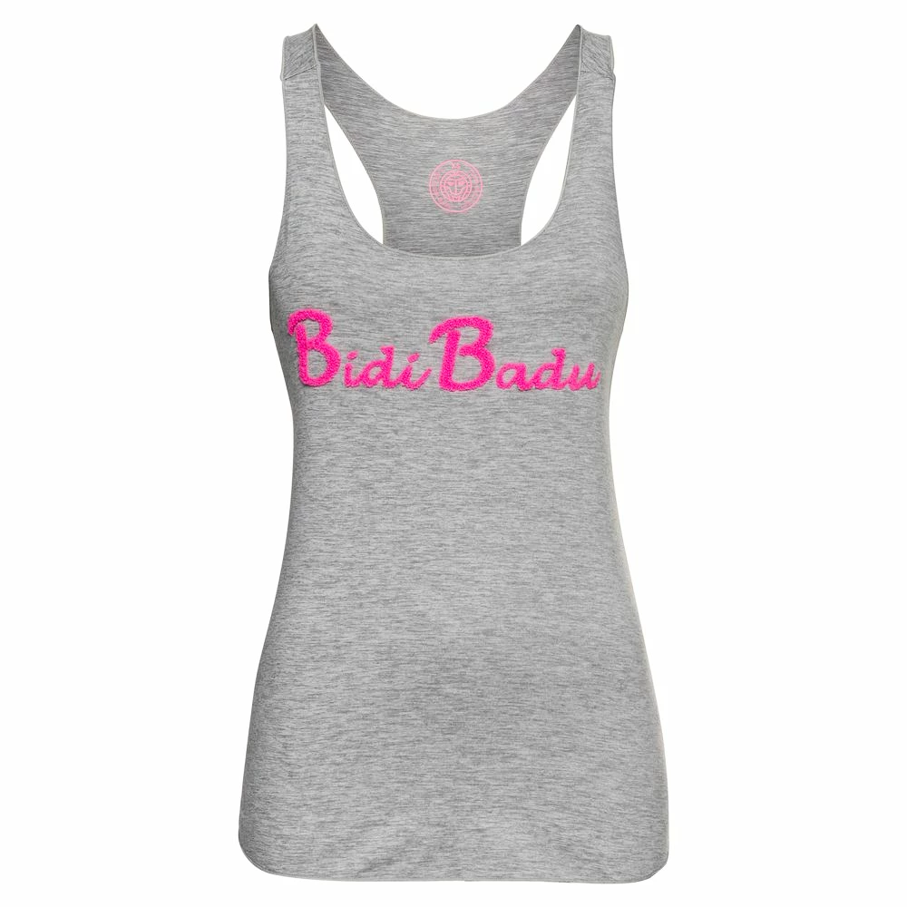 Dívčí Tílko BIDI BADU  Ebony Lifestyle Tank Grey 152 Cm