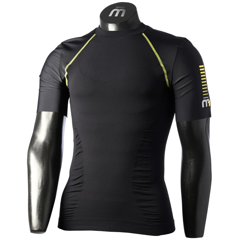 Pánské Tričko Mico M1 Trail Round Neck Nero