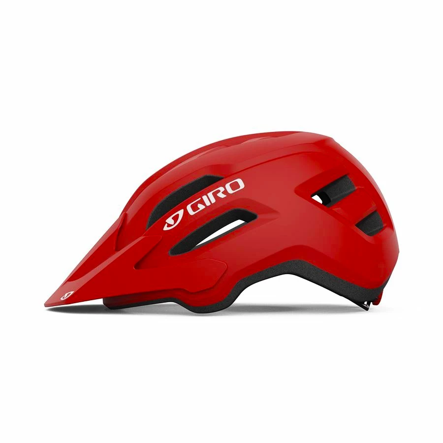 Giro Fixture II Mat Trim Red Bicycle Helmet