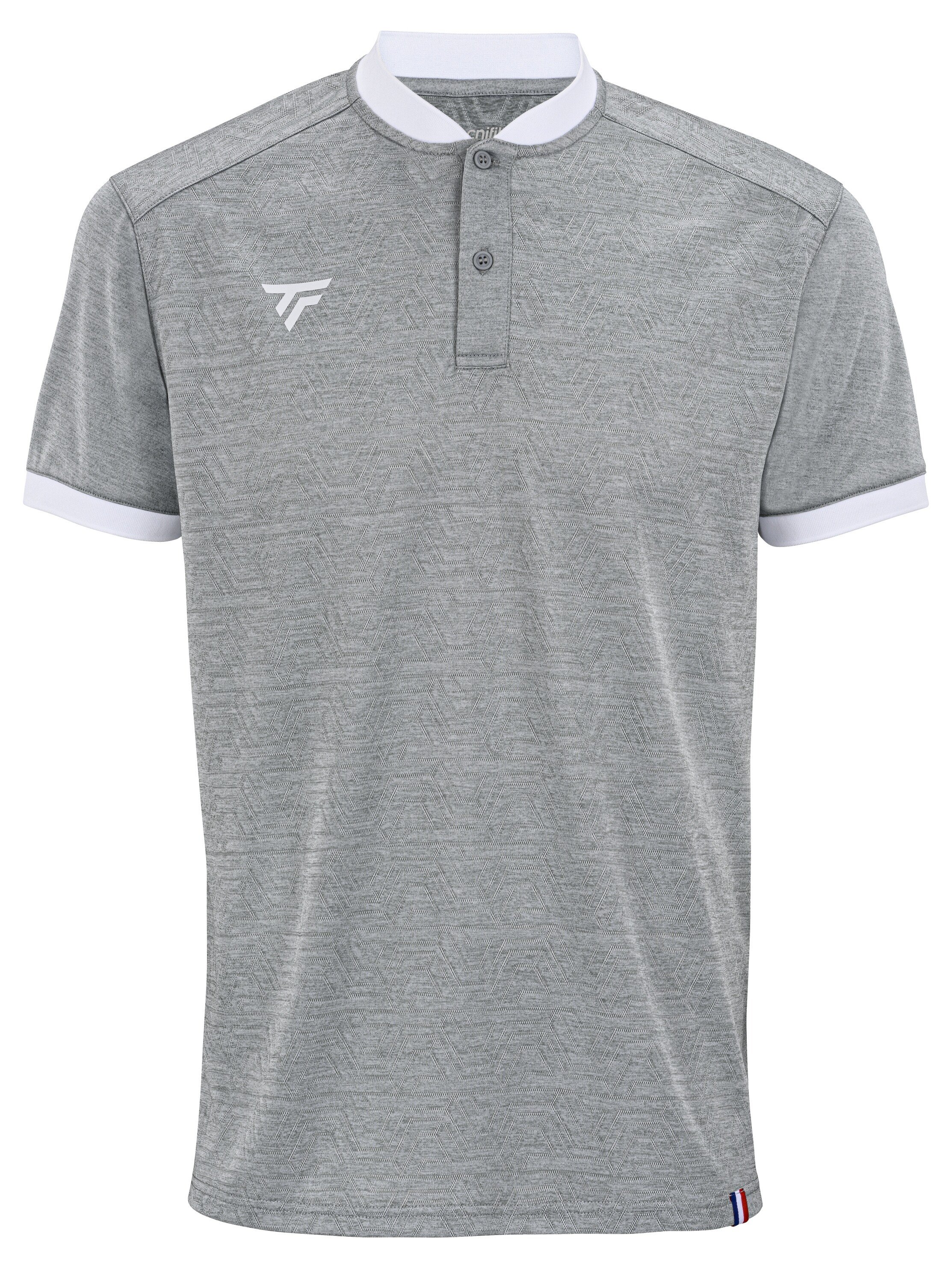 Men's T-shirt Tecnifibre Club Polo Silver M