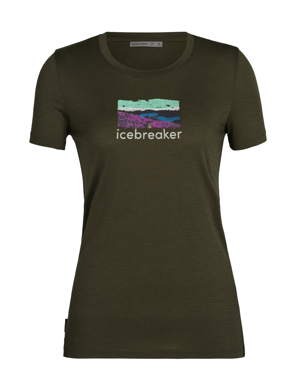 Icebreaker Tech Lite II SS Tee Trailhead Loden Women's T-Shirt