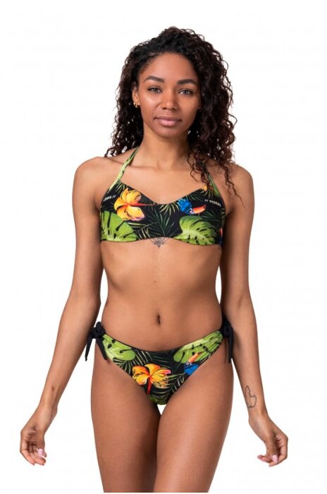 Dámské Plavky Nebbia Ocean Selected Earth Powered Bikini - Top 556 Jungle Green S