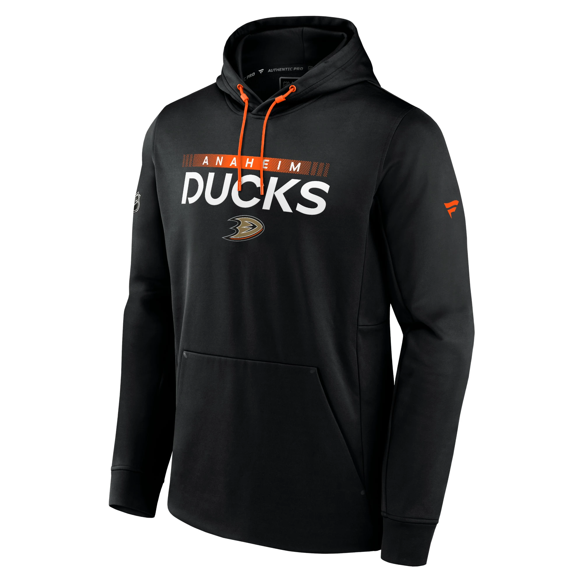 Men's Sweatshirt Fanatics RINK Performance Pullover Hood Anaheim Ducks