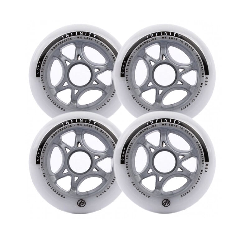 Powerslide Infinity 90 mm 85A Inline Wheels 4 pcs