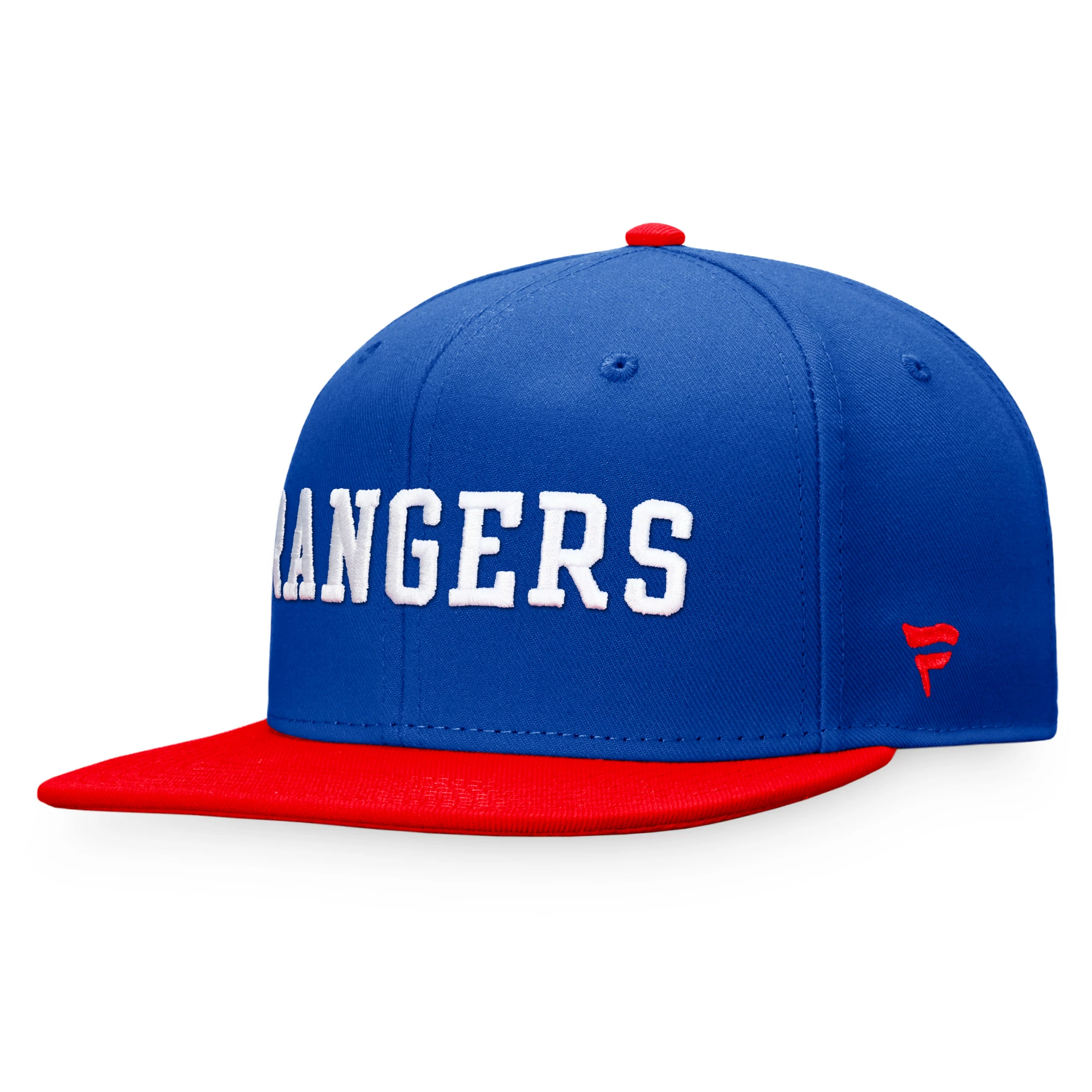 Men's Fanatics Iconic Color Blocked Snapback New York Rangers Cap