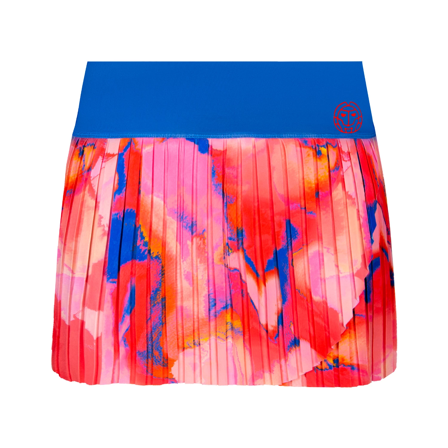 Women's skirt BIDI BADU Inaya Tech Plissee Skort Red, Blue L
