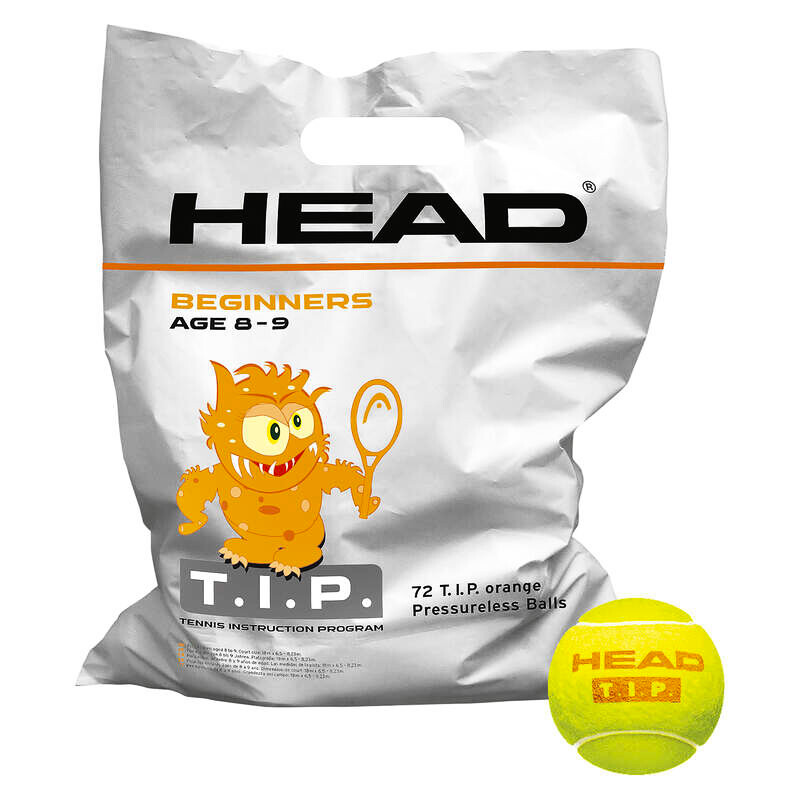 Dětské Tenisové Míče Head  T.I.P. Orange (72B)