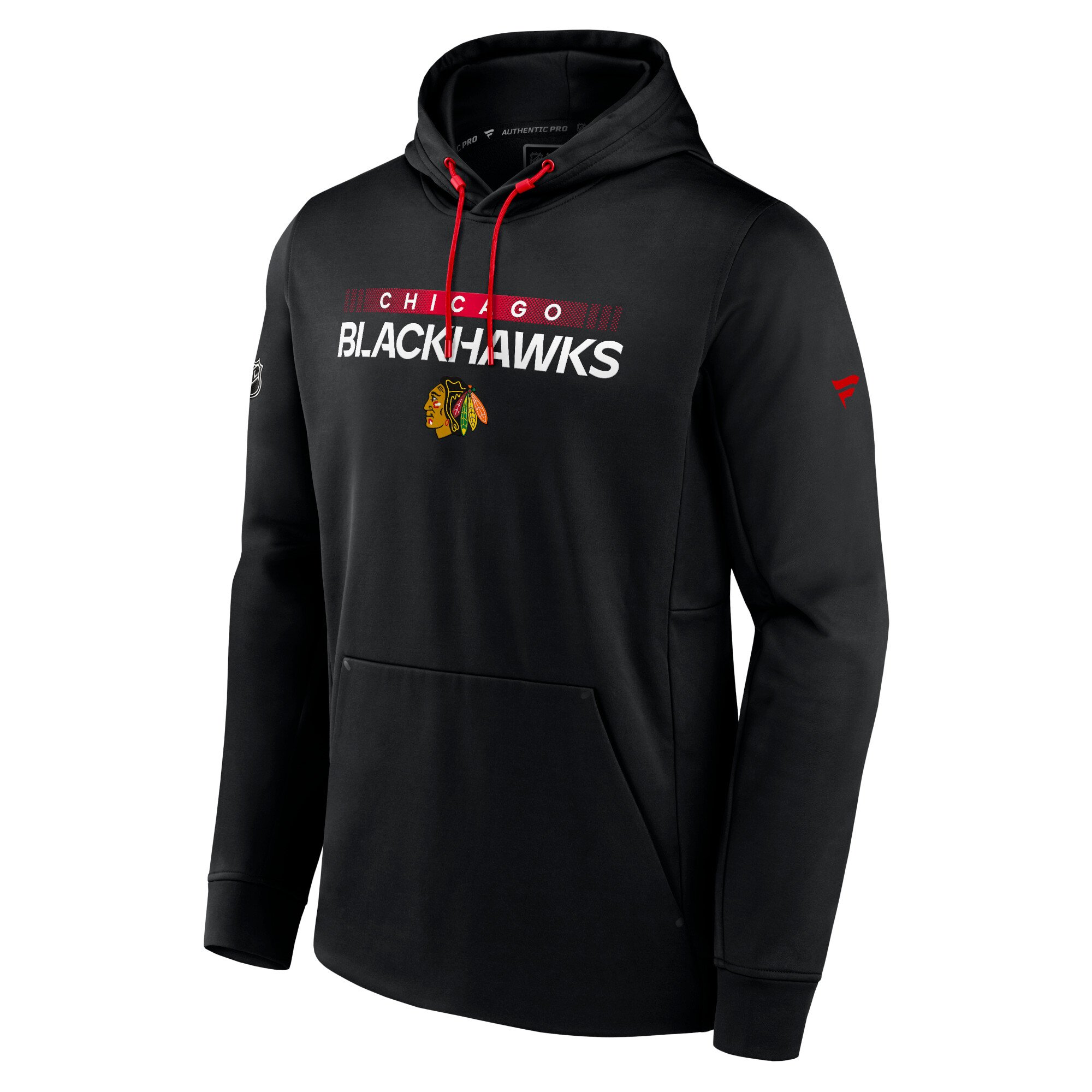 Pánská Mikina Fanatics  RINK Performance Pullover Hood Chicago Blackhawks