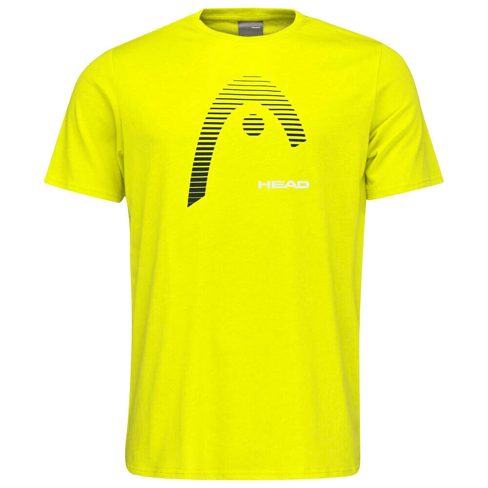 Dětské Tričko Head  Club Carl T-Shirt Junior Yellow  140 Cm