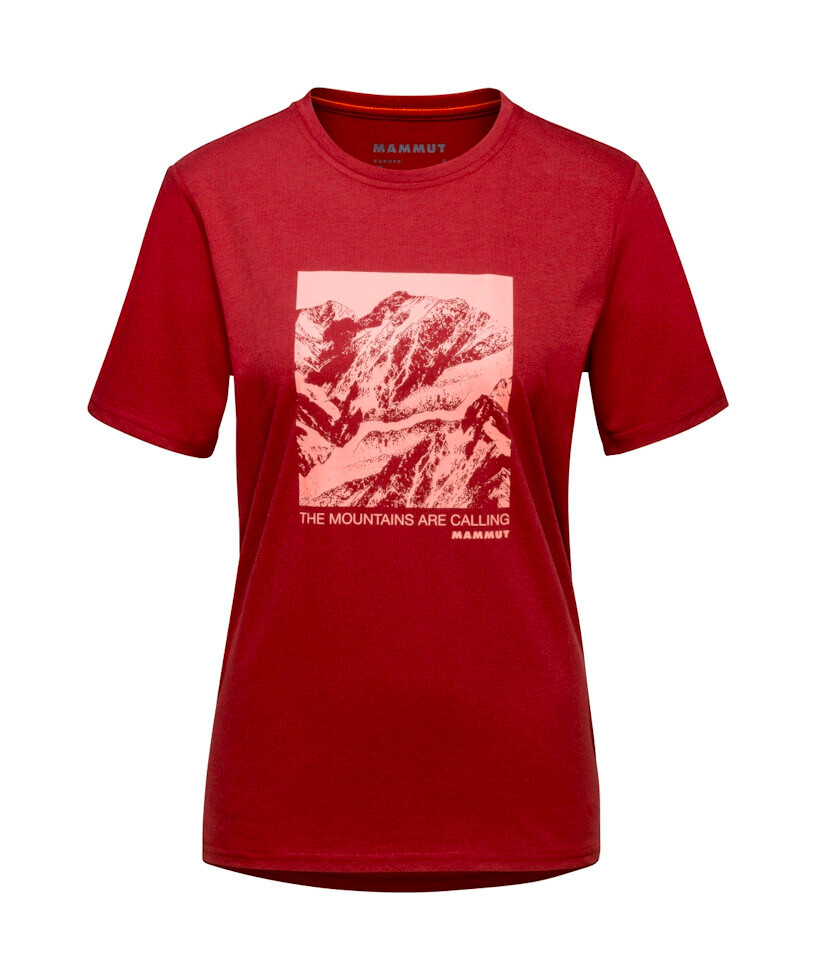 Women's T-Shirt Mammut Core T-Shirt Blood Red