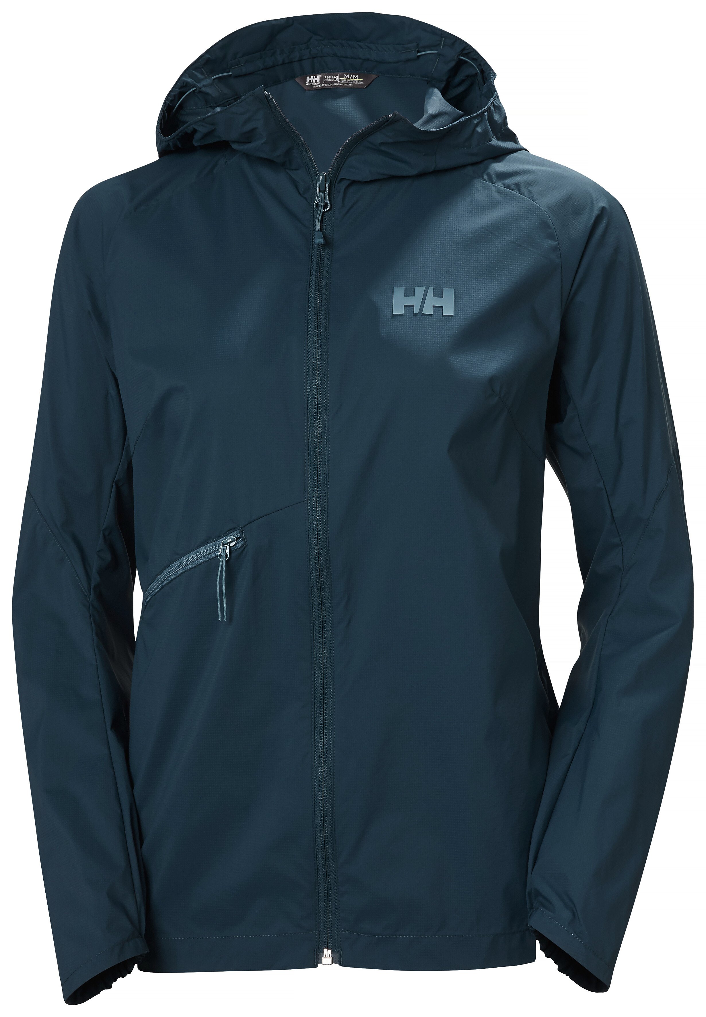 Women's Helly Hansen Rapide Windbreaker Jacket Midnight Green