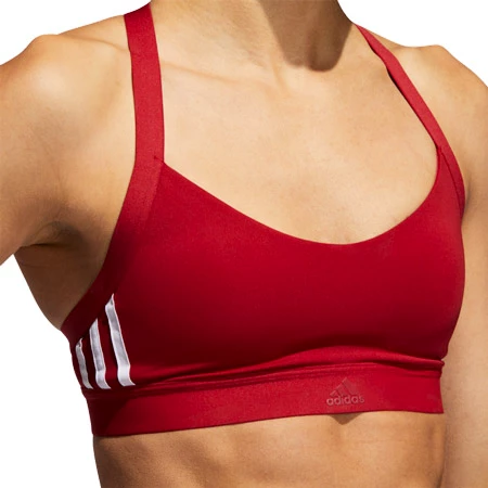 Adidas All Me 3S Sports Bra Red, XS