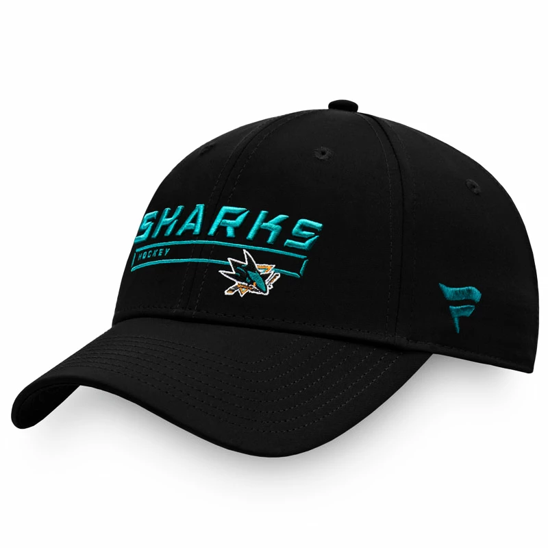 Fanatics Authentic Pro Rinkside Structured Adjustable NHL San Jose Sharks Cap