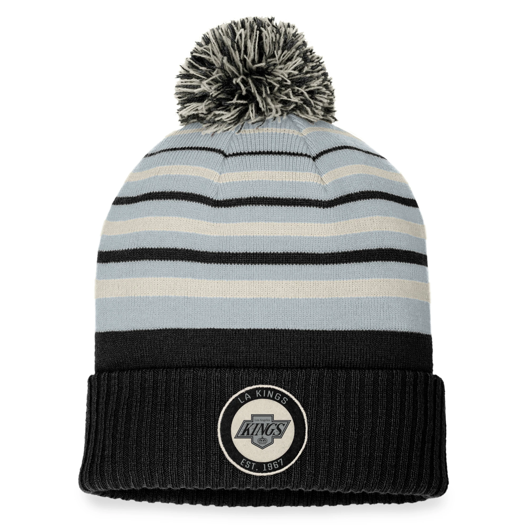 Zimní čepice Fanatics  True Classic Beanie with Pom Los Angeles Kings