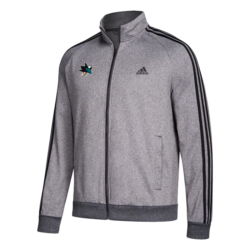 Adidas Track Jacket NHL San Jose Sharks, S Men's Track Jacket