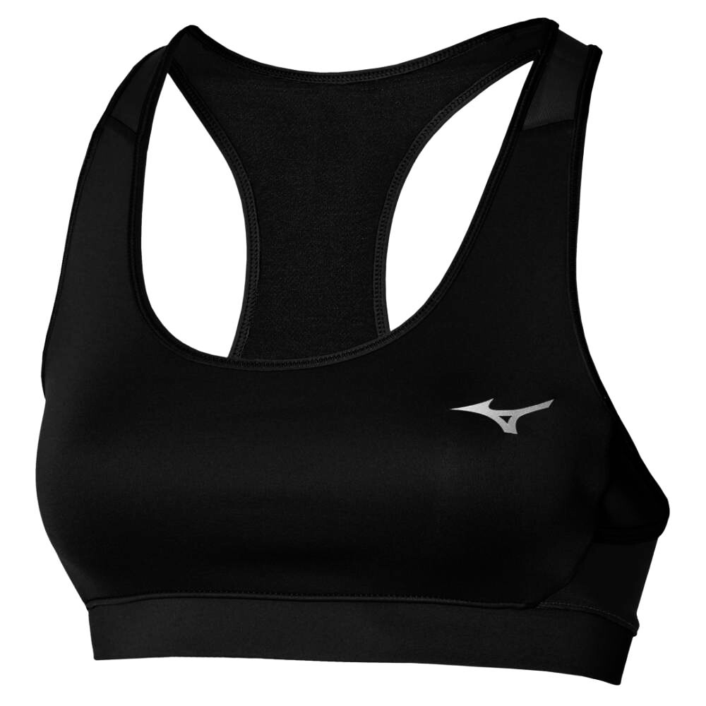 Dámská Podprsenka Mizuno Alpha Bra Black XS