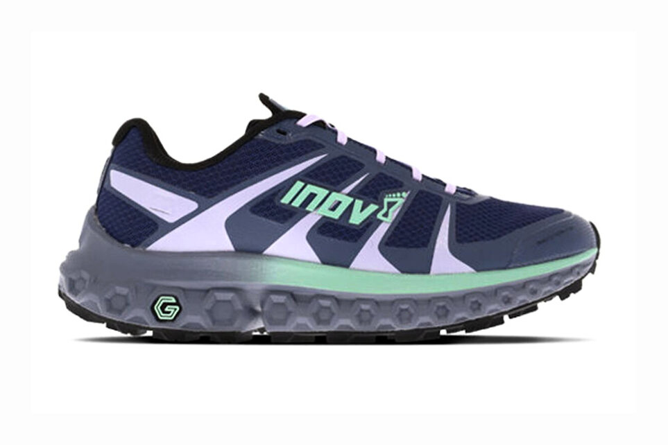 Dámská běžecká obuv Inov-8 Trailfly Ultra G 300 Max W (S) Navy/Mint/Black UK 7,5