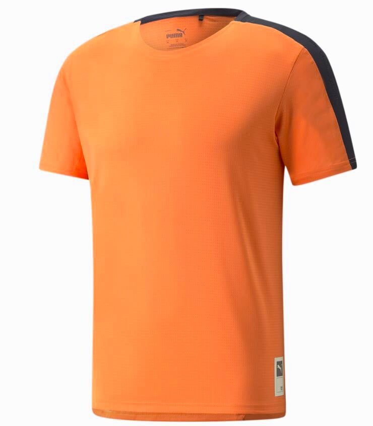 Pánské Tričko Puma  Run First Mile SS Tee Deep Apricot