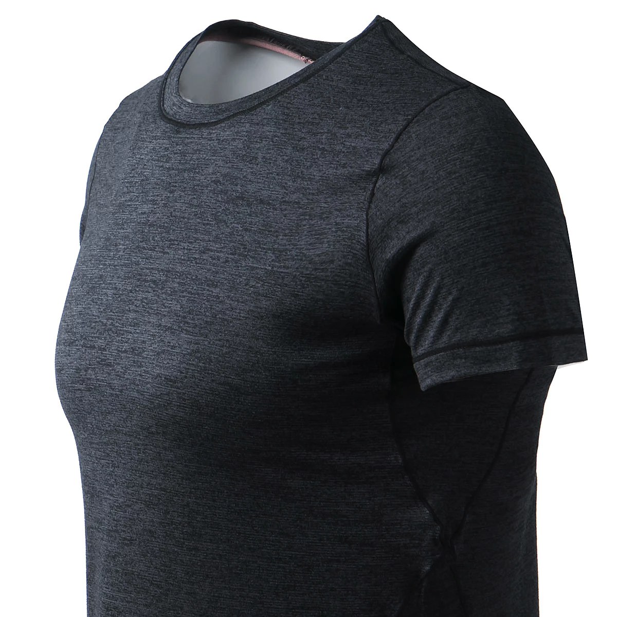 Dámské Tričko Endurance Korel Melange S-S Tee Black Melange