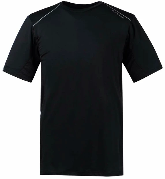 Pánské Tričko Endurance Tech Elite X1 SS Tee černé, S