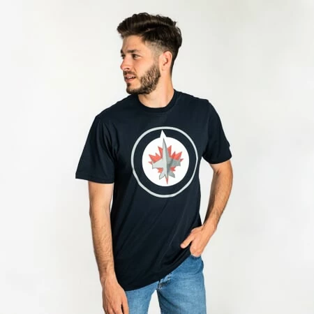 Pánské tričko 47 Brand  NHL Winnipeg Jets Imprint ’47 Echo Tee