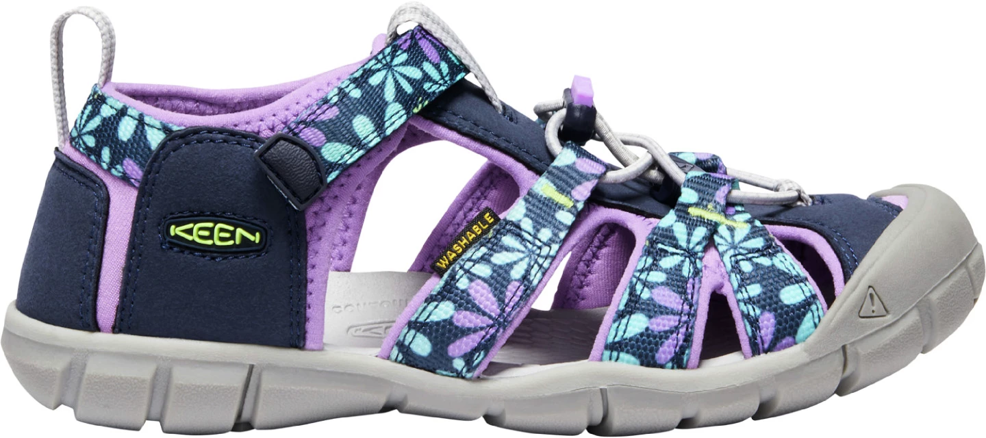 Keen Seacamp II CNX JR Black Iris/African Violet Children's Sandals