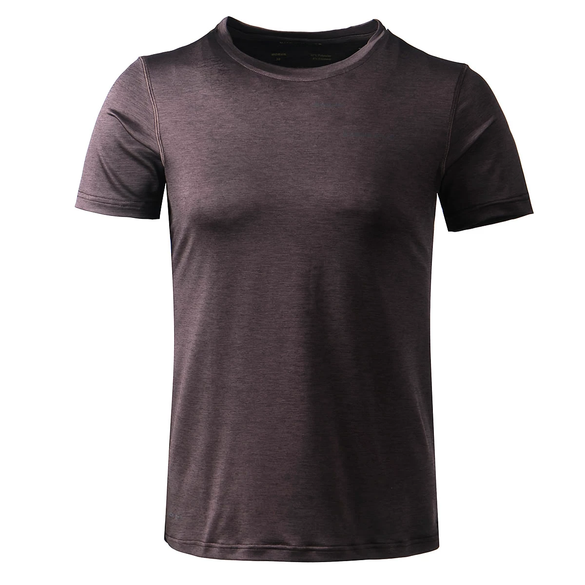 Dámské Tričko Endurance Maje Melange S/S Tee Black Bean