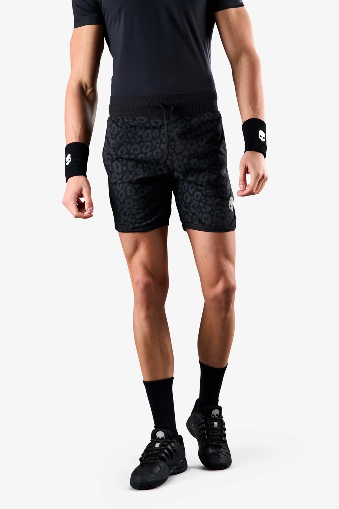 Levně Pánské šortky Hydrogen Panther Tech Shorts Black XXL