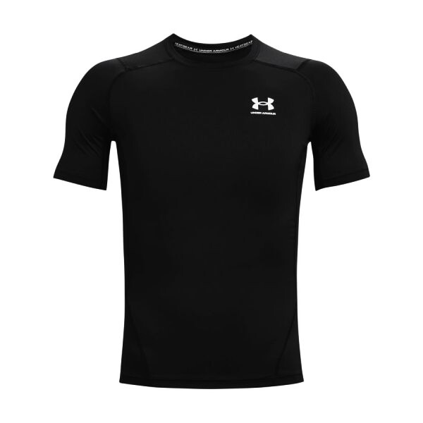 Pánské Tričko Under Armour HeatGear Comp SS-BLK S