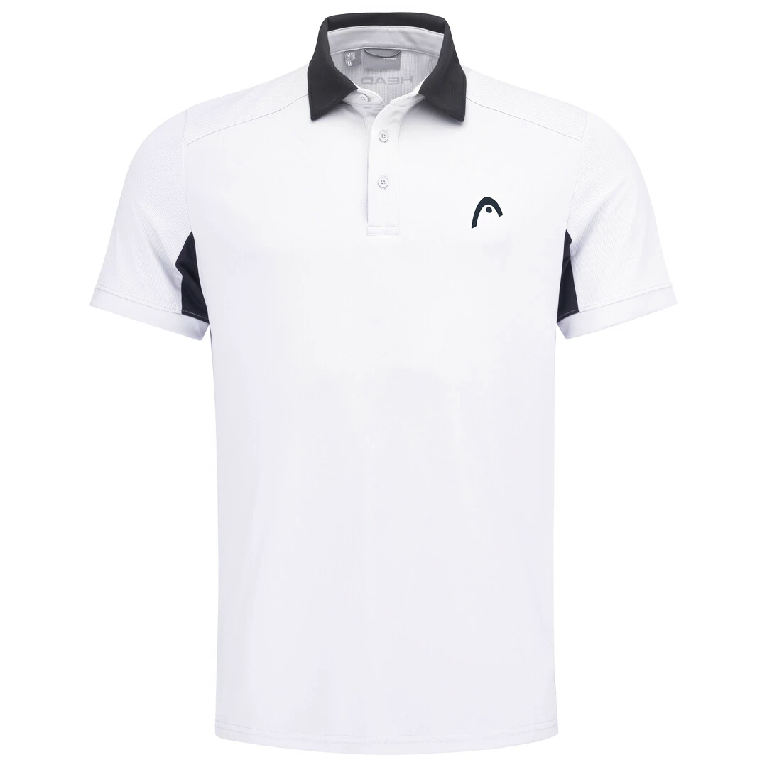 Pánské tričko Head  Slice Polo Shirt Men White L