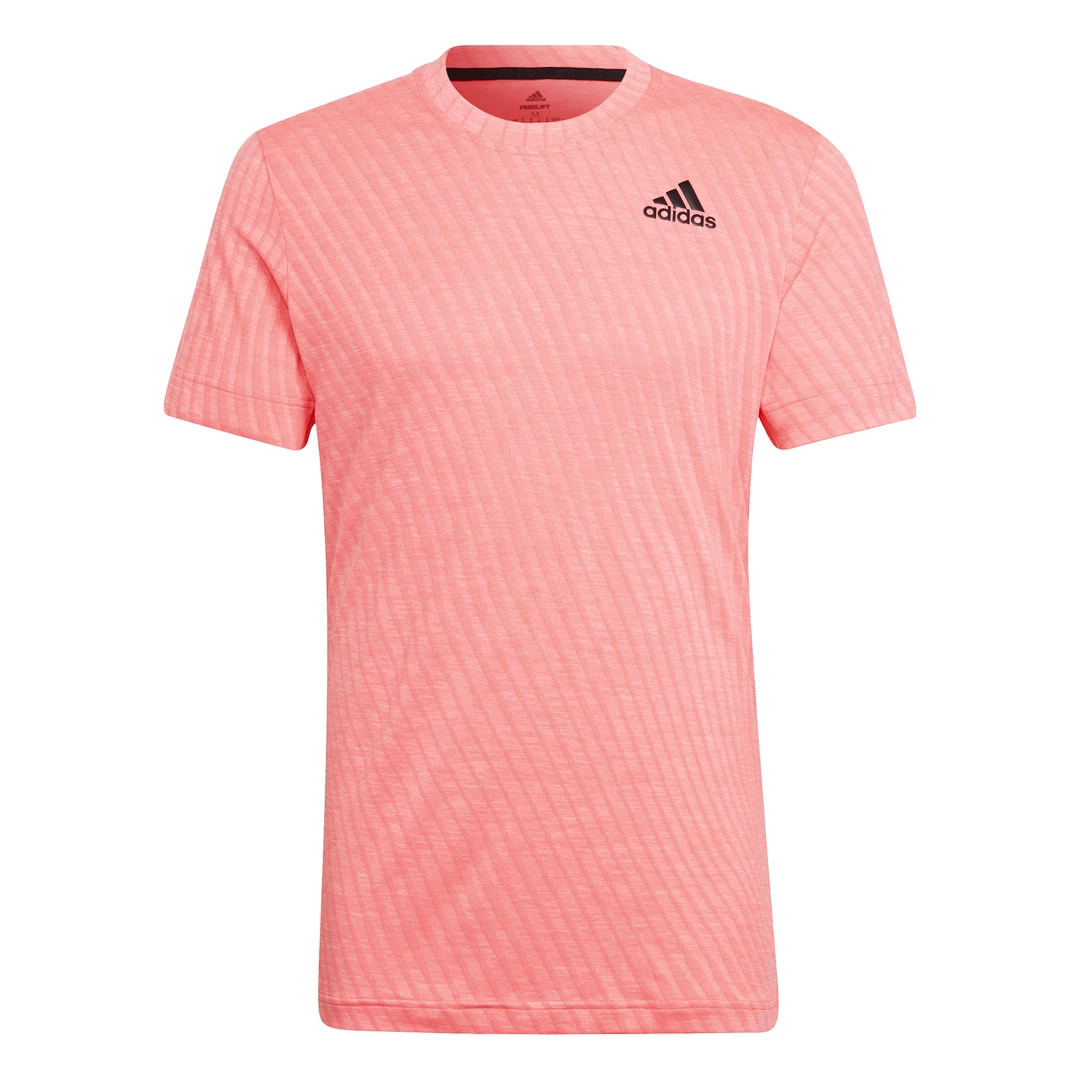 adidas Men's T-Shirt Tennis Freelift Tee Acid Red XL