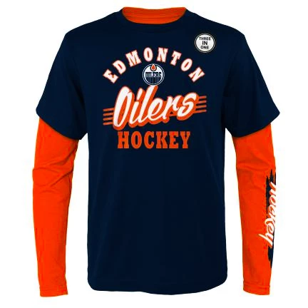 Dětské tričko Outerstuff  TWO MAN ADVANTAGE 3 IN 1 COMBO EDMONTON OILERS