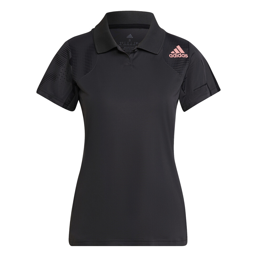 Adidas Club Graphic Polo Grey S Women's T-Shirt