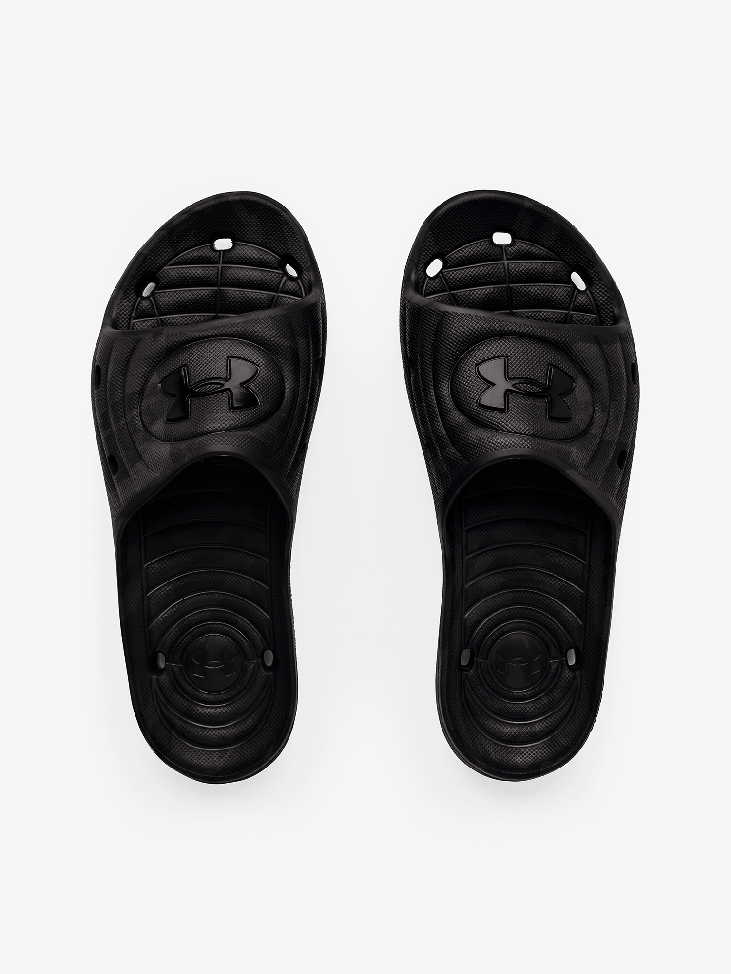 Men&#039;s slippers Under Armour Locker Camo-BLK EUR 42.5