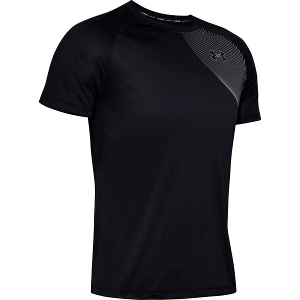 Men's T-Shirt Under Armour Qualifier ISO-CHILL Short Sleeve Black S