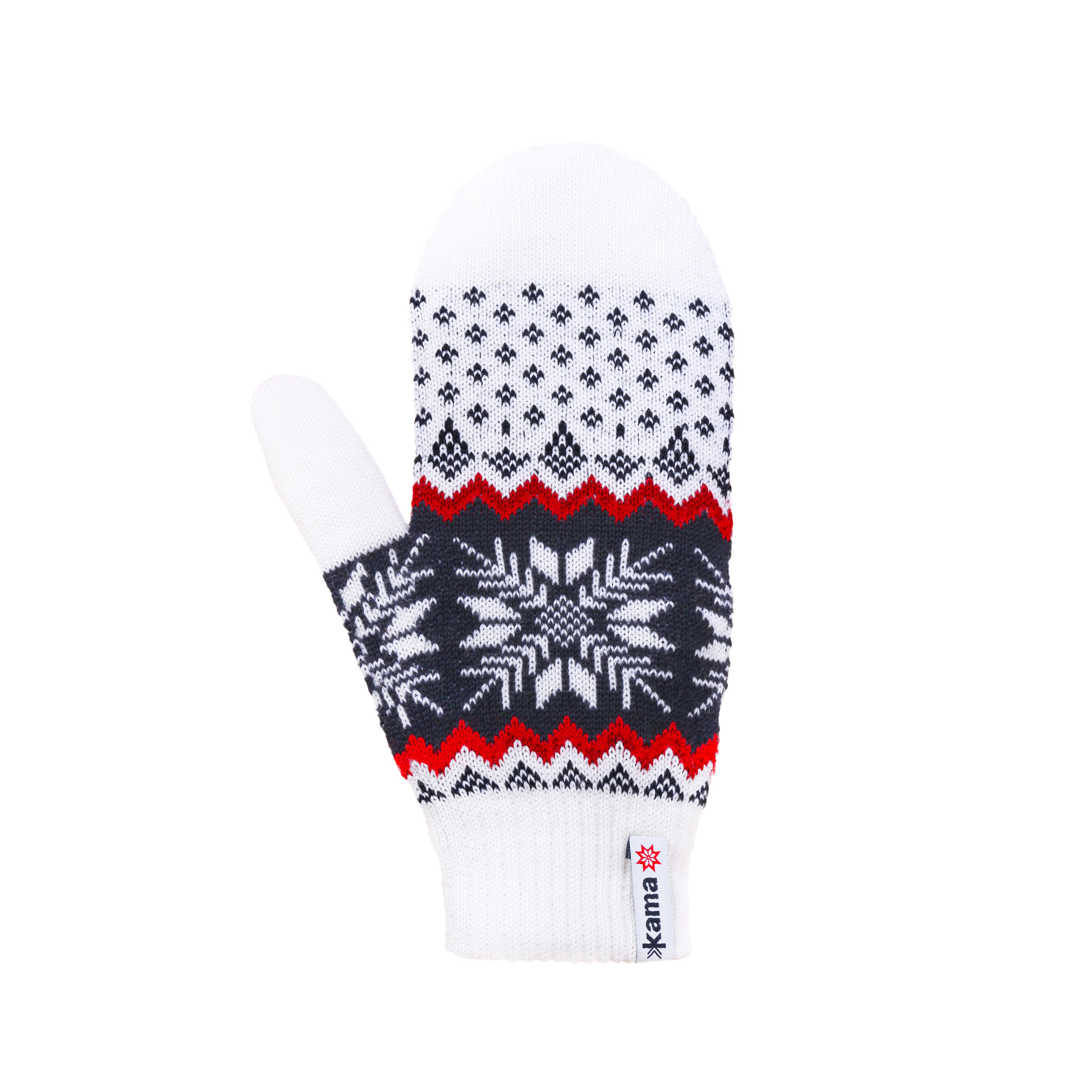 Gloves Kama Knitted Merino R109, Size S, Color White