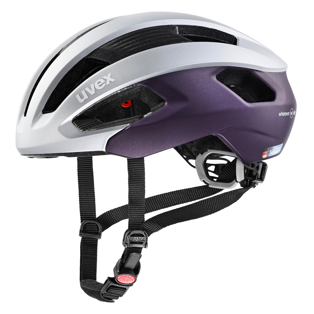 Фото - Шолом велосипедний UVEX Rise CC Bicycle Helmet Purple 