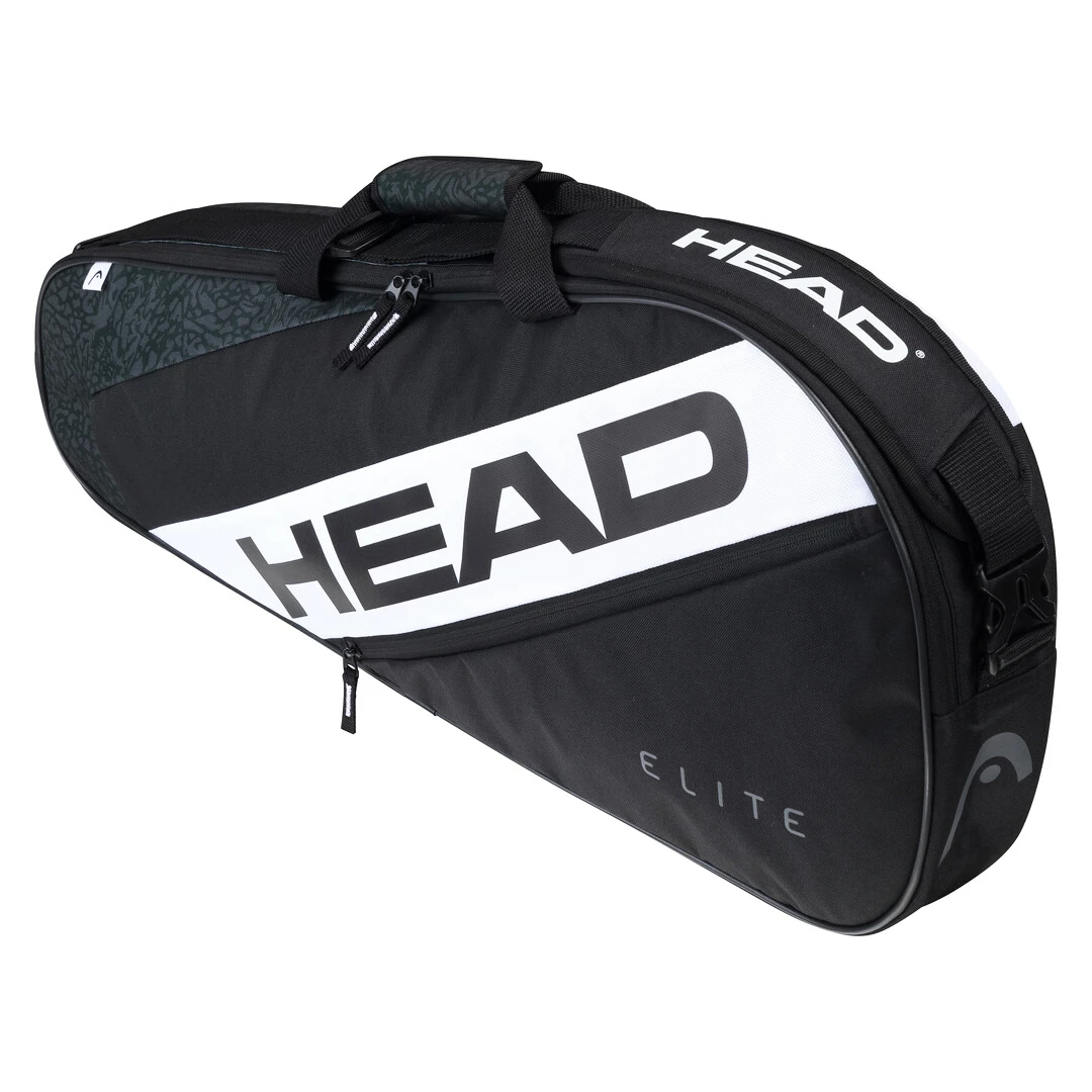 Head Elite 3R Black/White Racquet Bag