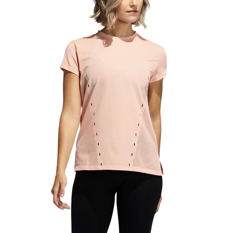 Women's Adidas Engineered Tee T-Shirt Pink S