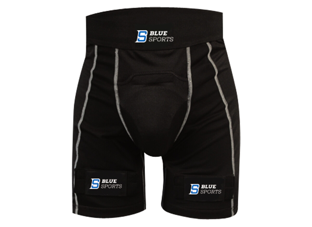 Šortky se suspenzorem Blue Sports Pro Velcro Compression SR, S