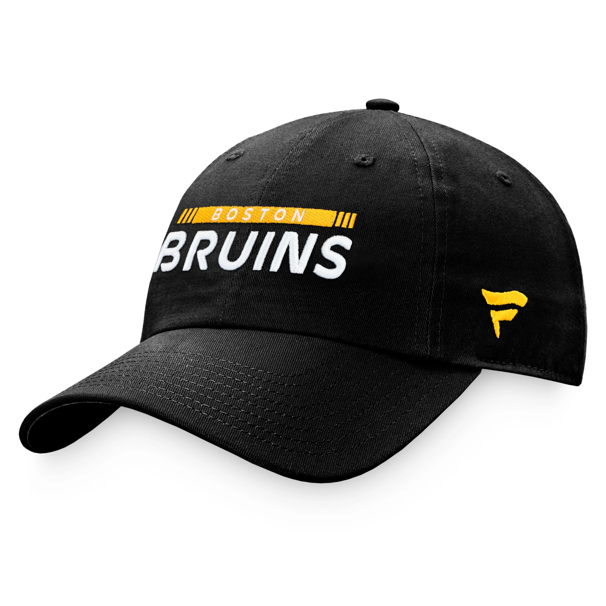 Fanatics Authentic Pro Game & Train Unstr Adjustable Boston Bruins Men's Cap