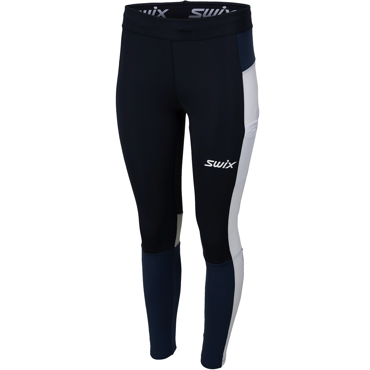 Women's Swix Motion Premium Dark Navy/Lake Blue Leggings