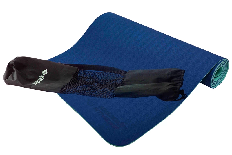 Schildkrot Schildkröt Yoga Mat 4 mm Bicolor Navy/Mint