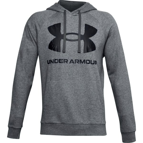 Pánská Mikina Under Armour  Rival Fleece Big Logo HD-GRY M