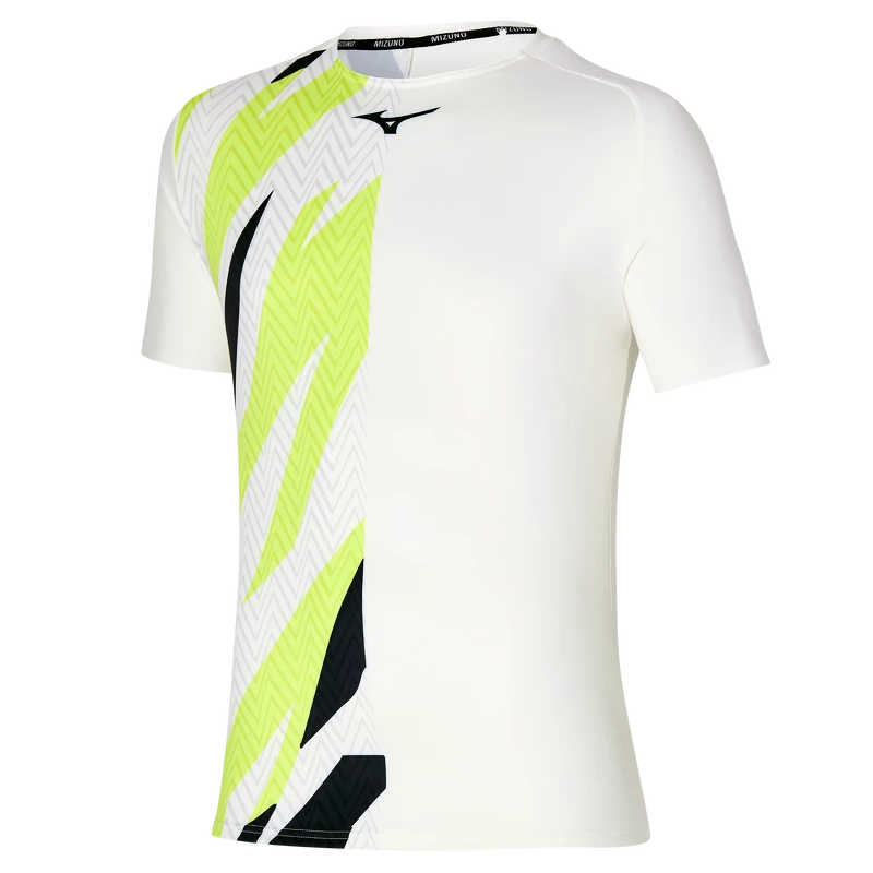 Pánské Tričko Mizuno  Shadow Graphic Tee White S