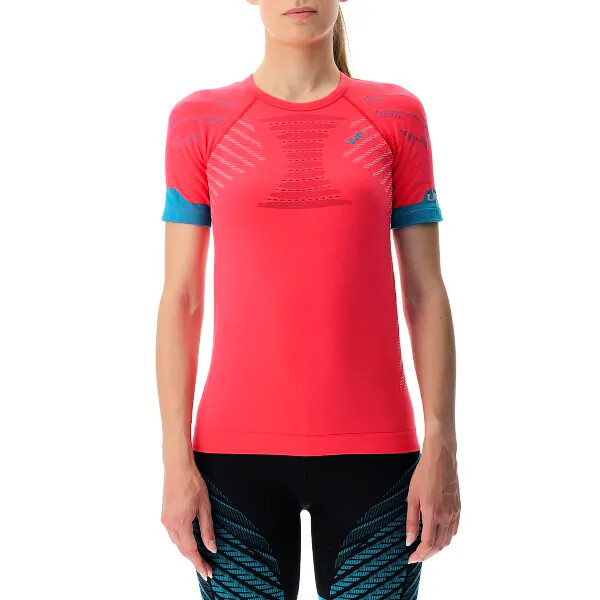 Dámské Tričko UYN  RUNNING ULTRA1 OW SHIRT Rose Red