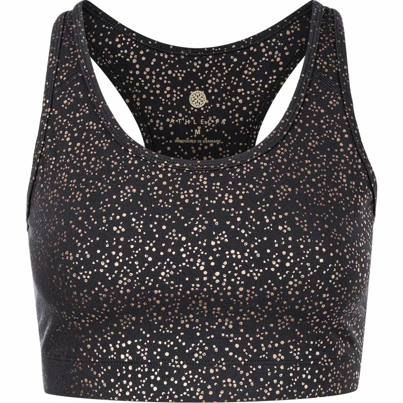 Podprsenka Endurance   AthleciFranz Deluxe Printed Sports Bra Dark