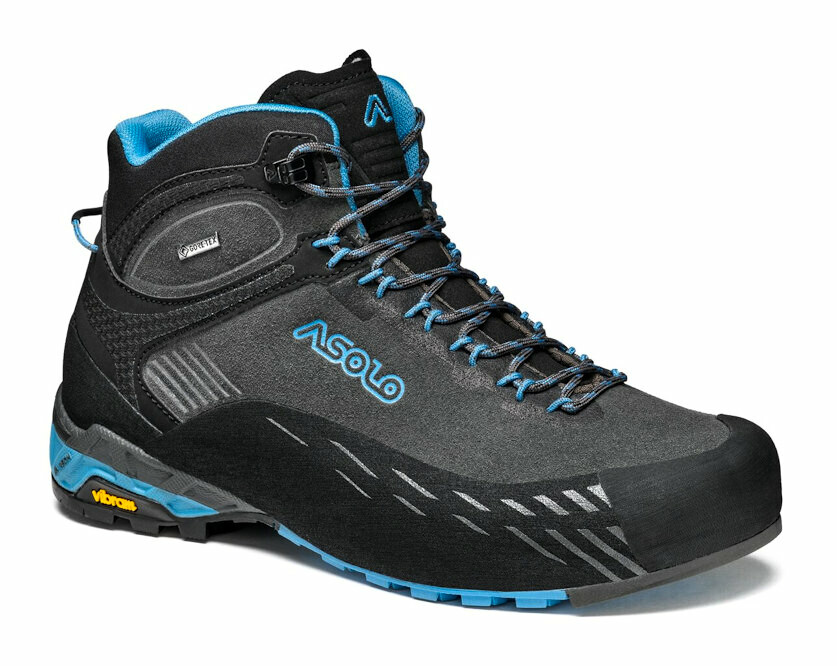 Levně Dámské outdoorové boty Asolo Eldo Mid LTH GV Graphite Blue Moon UK 6