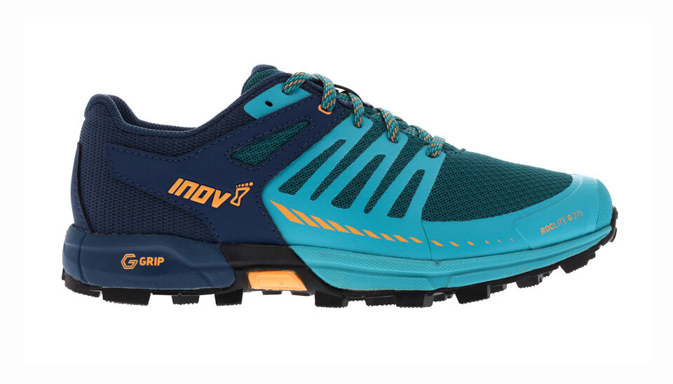 Dámská Běžecká Obuv Inov-8 Roclite 275 W V2 (M) Teal/Navy/Nectar UK 7