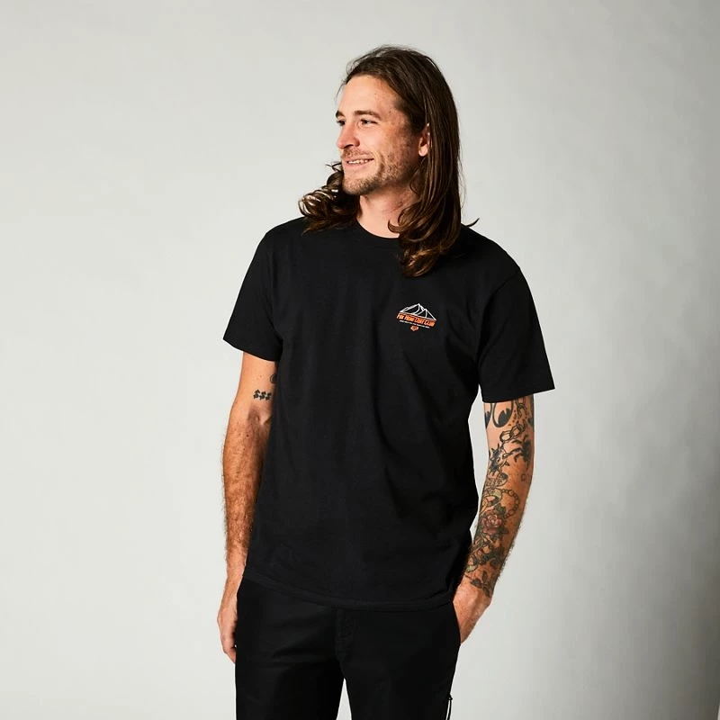 Pánské Tričko Fox  Hero Dirt Ss Premium Tee Black